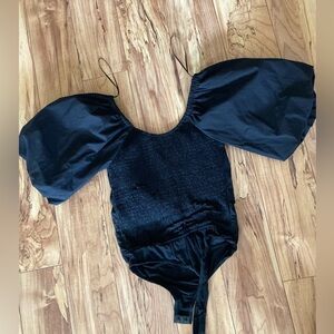 Kittenish Francesca bodysuit black SIZE SMALL THIS SHIRT IS BLACK